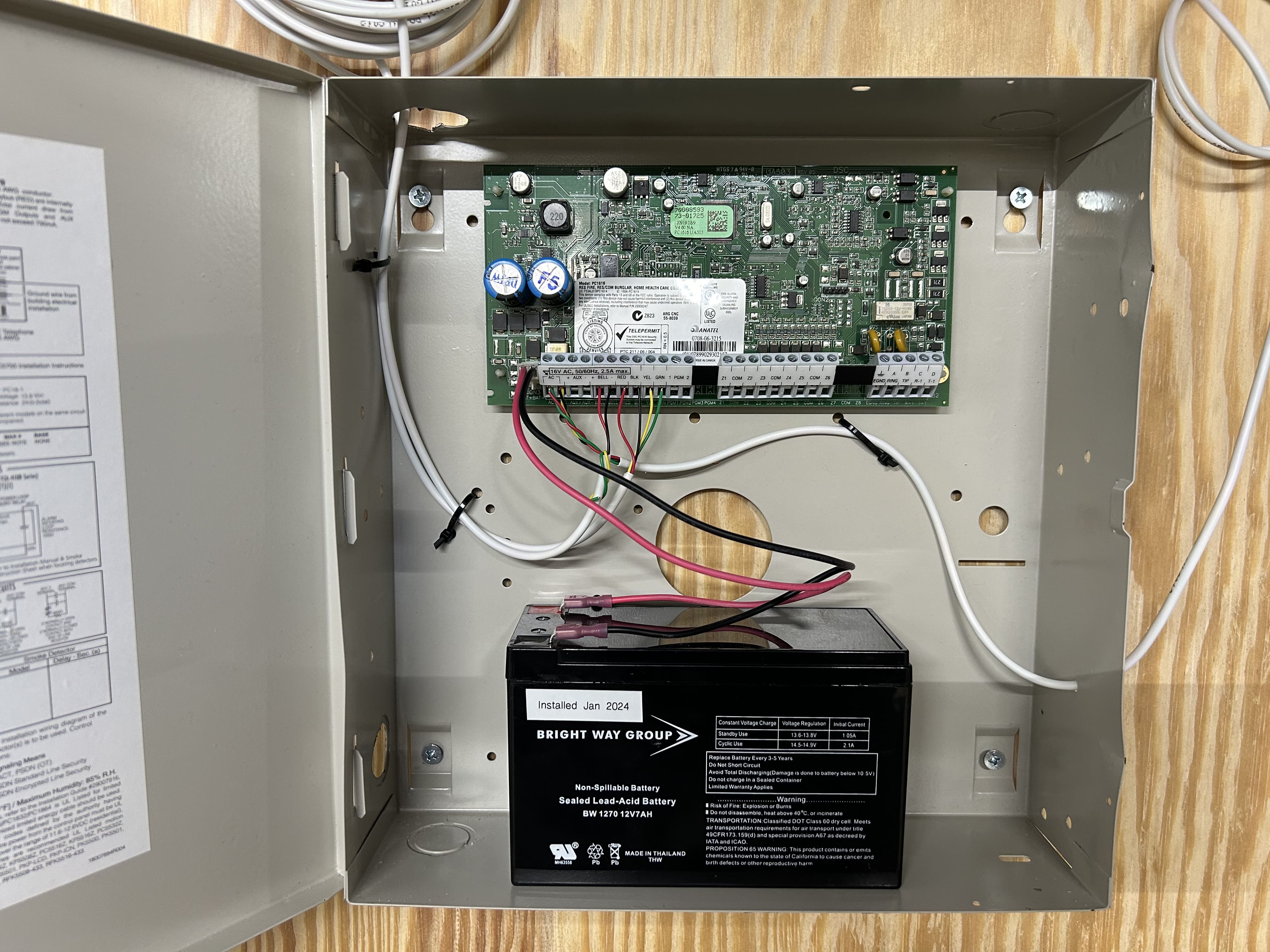 cabinet interior