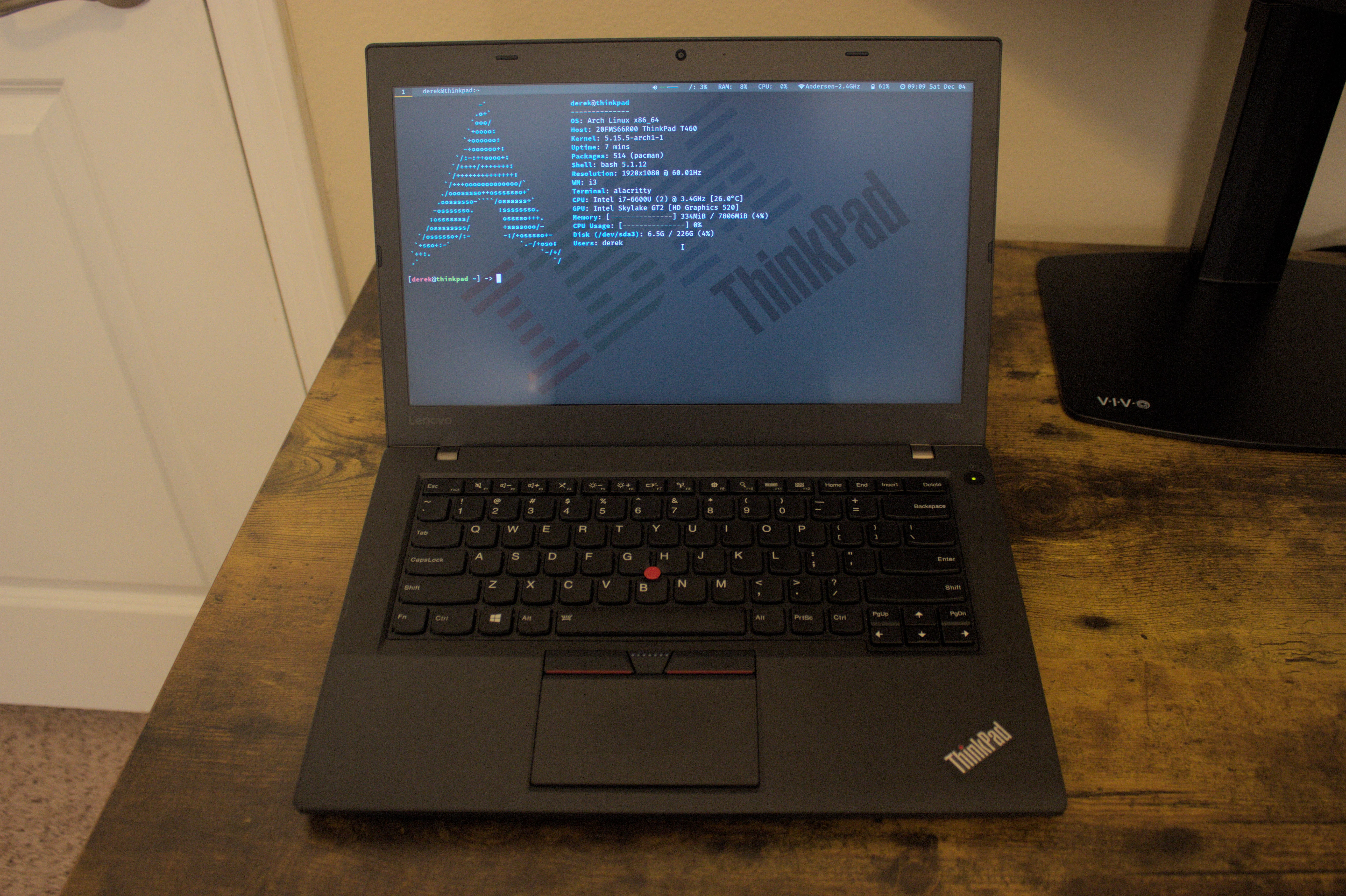 ThinkPad open